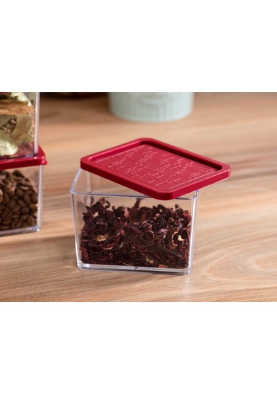 Madame Coco Quotidien Saklama Kabı Set 3 Adet Sakl000000004910x8x20 Cm-carmen Kırmızı