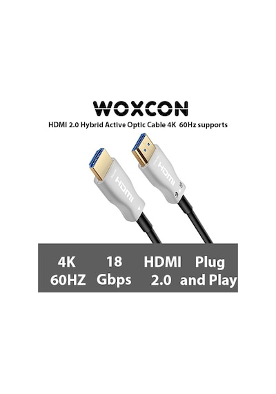 Woxcon Fiber HDMI Kablo 20 M
