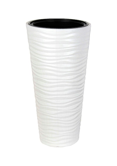 Rüzgar Yapay Çiçekçilik Serinova Kumsal 5,5 Litre 30x57 Saksı 1 Beyaz