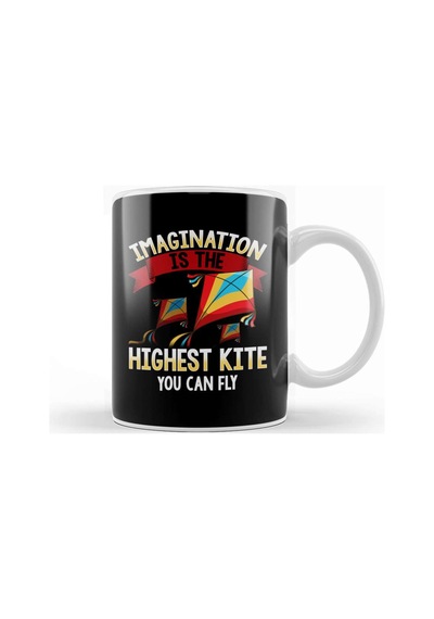 Cute Imagination Is The Highest Kite You Can Fly Kupa Bardak Porselen Karışık