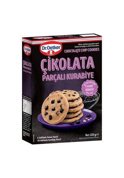 Çikolata Parçalı Kurabiye 50 x 22