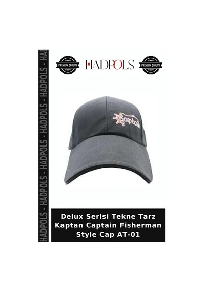 Hadpols Delux Serisi Tekne Tarz Kaptan Captain Fisherman Style Cap At-01 Çok Renkli