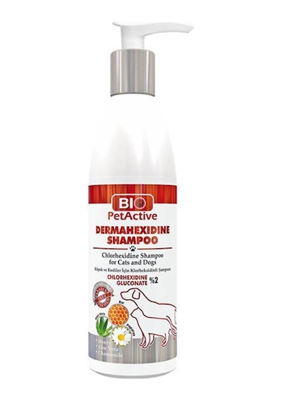 Bio Petactive Dermahexidine Antiseptik Köpek Şampuanı 250 ML