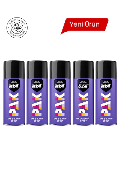 5x Leke Çıkarıcı Sprey Kumaşlarda Yağ Ve İnatçı Lekeler İçin Pratik Çözüm
