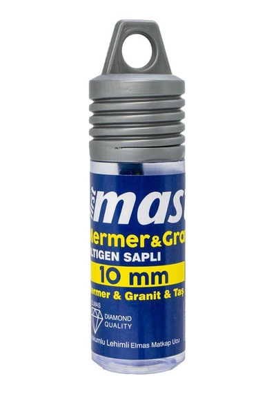 Master 530932 Altıgen Saplı Granit Mermer Delme Panç 10 Mm