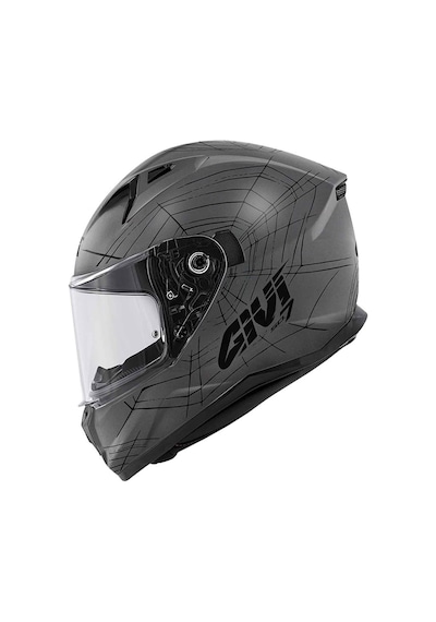 Givi 50.7 Proton Kapalı Kask Mat Titanyum Sarı