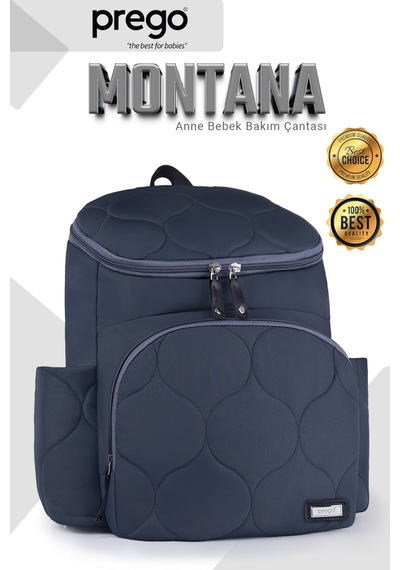 Montana Bebek Bakım Çantası Gri 3084 Beyaz