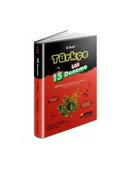 Aydın 8. Sınıf Türkçe LGS 15 Deneme