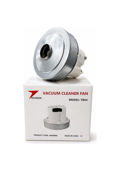 Techsun Tb64 Elektrikli Süpürge Motoru / Vacuum Cleaner Fan Gri