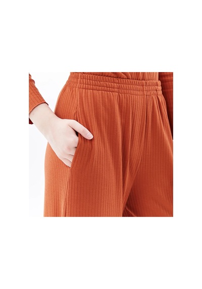 Defys Kadın Oversize Bol Paça Pantolon Tarçın - 595424376 Tarçın