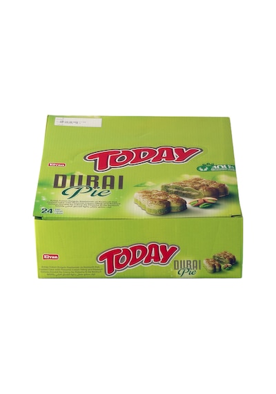 Today Dubai Pie Antep Fıstıklı Kadayıflı Kek 40 Gr. 24 Adet 1 Kutu