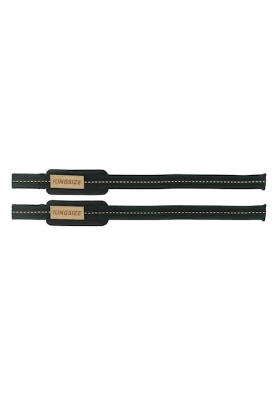 Kingsize Padded Lifting Straps Siyah Siyah