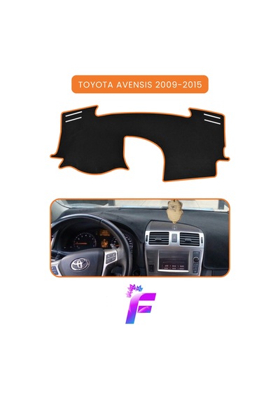 Toyota Avensis 2009-2015 Araca Özel Torpido Örtüsü Ön Göğüs Kılıfı Tam Koruma B16 Torpido Halısı