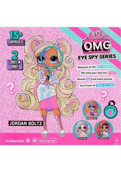 Lol Surprise Omg Eye Spy Jordan Boltz Moda Bebek Ve Aksesuar Seti