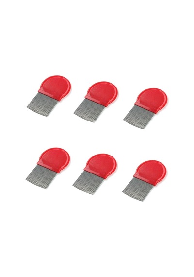Lionesse 58 Bit Tarağı Metal Kırmızı X 6 Adet
