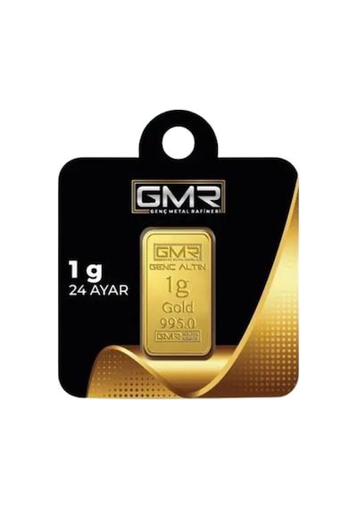 1 Adet 1 Gr 24 Ayar Altın 995 Gmr