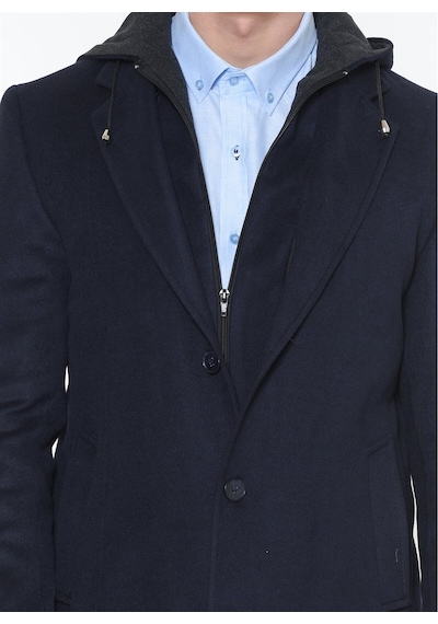 Plt8376 Dewberry Erkek Palto-lacivert Lacivert