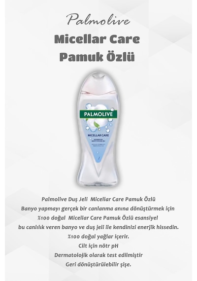 16 Al 14 Öde Palmolive Micellar Care Pamuk Özlü Duş Jeli 500 Ml Ve Rosie
