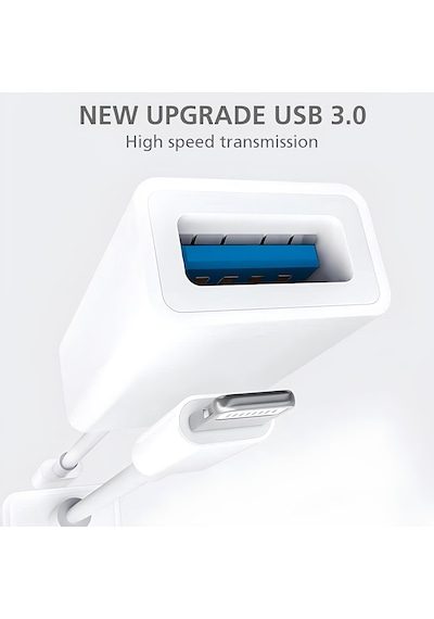 Speeduf Lightning - Usb Kamera Adaptörü, Apple Uyumlu iPhone/ipad Usb 3.0