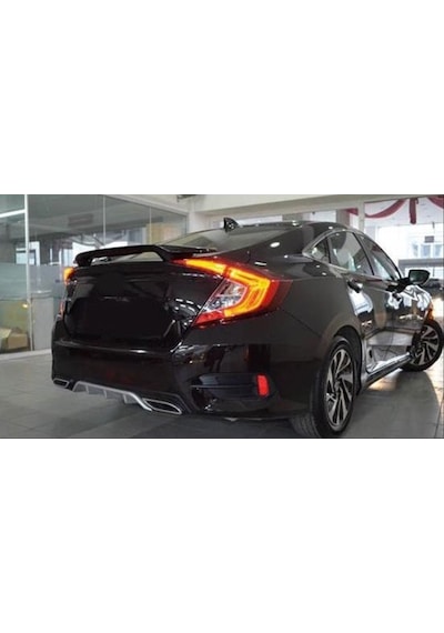 Honda Civic Fc5 Uyumlu Amg Dizayn Klasik Difüzör
