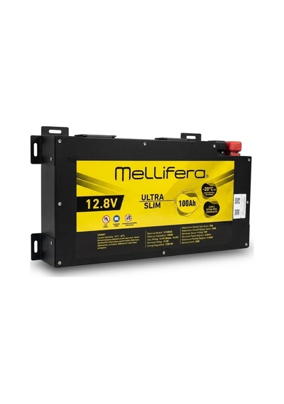 Mellifera Ultra Slim 12v 100a 1280w/h Premium Lifepo4 Akü