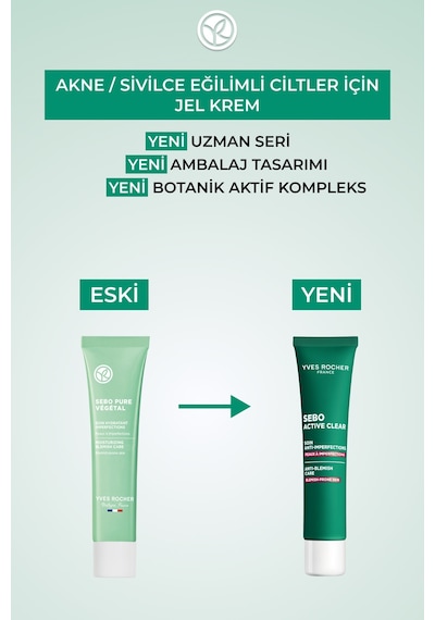 Akne Ve Siyah Nokta Görünümünü Azaltan Nemlendirici Krem Matlaştırıcı Etkili Cilt Bakımı 40 Ml