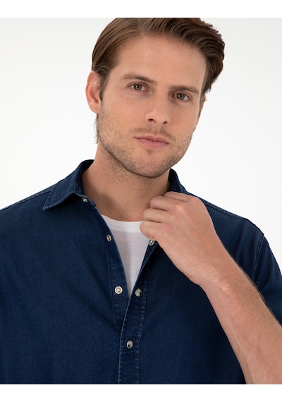 Pierre Cardin Erkek Lacivert Gömlek Jean 50292560-vr033 Lacivert Pierre Cardin Erkek Lacivert Gömlek Jean 50292560-vr033 Lacivert