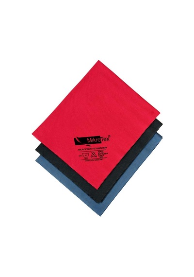 Mikrofiber Cam Bezi 3 Adet 40 X 47 Cm Kırmızı