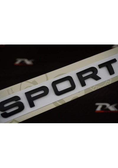 Dk Tuning Land Rover Range Rover Sport Siyah Abs Bagaj Yazı Logo