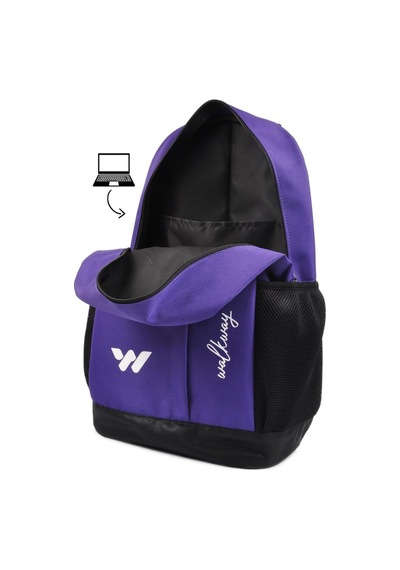 Walkway Mor Tekstil Unisex Sırt Çantası Armor Sırt Çantası Mor