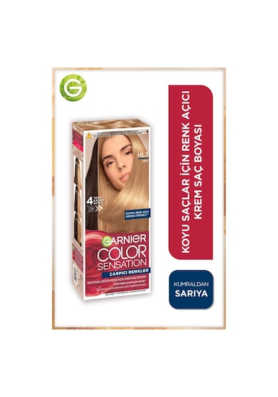 Çarpıcı Renkler Hl3 Sarı Saç Boyası, Demikit 3600542629829-10791