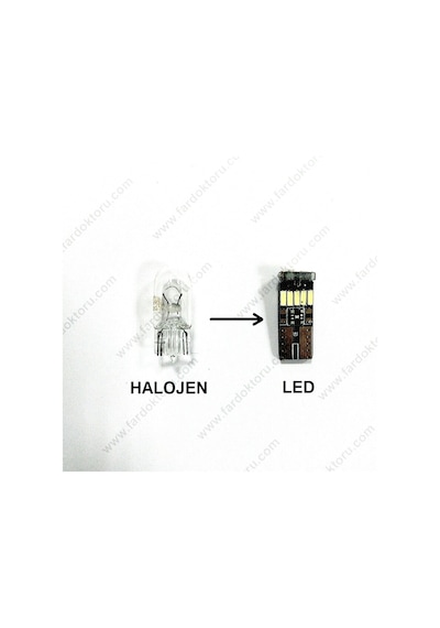 Fardoktoru Peugeot 301 Led Plaka Lambası Aydınlatma Ampulü
