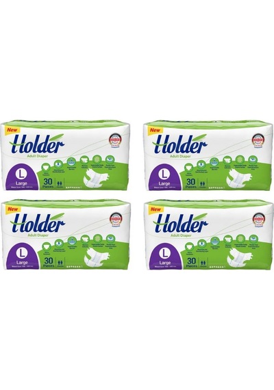 Holder Yetişkin Hasta Bezi L 4 x 30'lu
