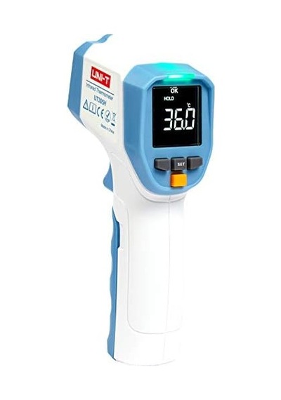 Uni-t Ut305h Kızıl Ötesi Sıcaklık Ölçer, Kablosuz Termometre İnsan İçin 32 C 42,9 C