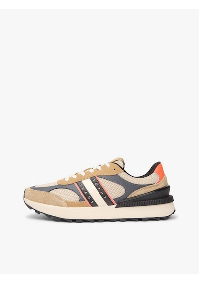 Tommy Hilfiger Em0em01537 Tjm Technical Runner Ess Erkek Günlük Ayakkabı Bej