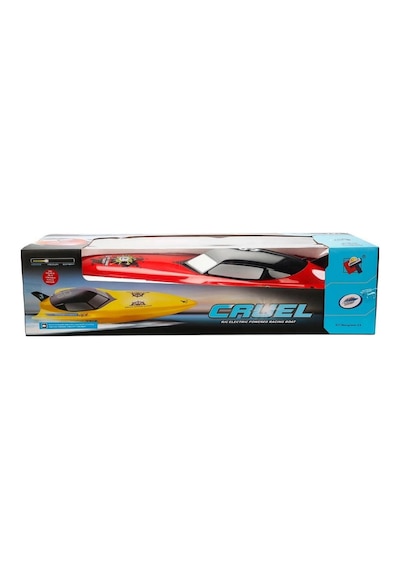 Motorlu Usb Şarjlı Uzaktan Kumandalı Yarış Teknesi 74 Cm Çok Renkli
