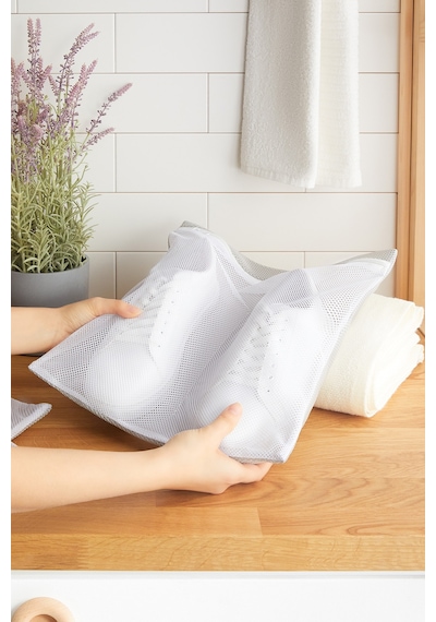 Ocean Home Textile 3'lü Gri Renk Ayakkabı Yıkama Filesi Set