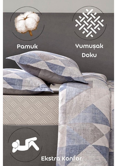 Lavella Yastık Kılıfı Koleksiyonu 2 Parça - Uykuya Açılan Çiçekli Kapı 50x70/ Asorti-5