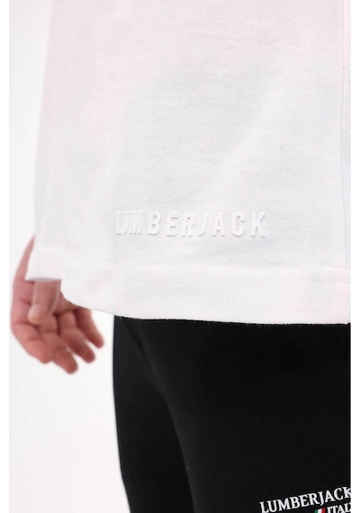 Lumberjack Mb Ssros 11hs113 6fx Kırık Beyaz Erkek T-shirt A102064506