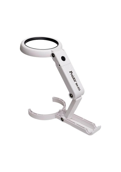 Proskit Ma-025 Katlanabilir Masa Ve El Tip Büyüteç Usb Ledli