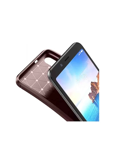 Xiaomi Redmi 7a Karbon Desenli Negro Silikon Kılıf