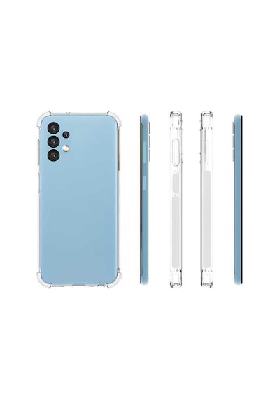 Zore Samsung Galaxy Uyumlu A13 4g Kılıf Omsy Nitro Anti Shock Silikon - Renksiz