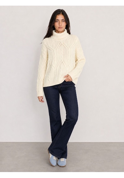Loft Regular Fit Kadın Kazak Lf2040509 Q1.v1 Ekru