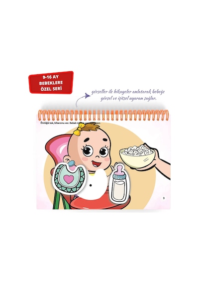 Cırt Cırtlı Kitap 9-16 Ay Baby Girl