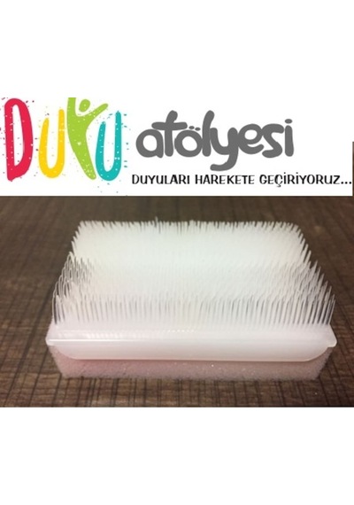 Terapi Fırçası Çift Taraflı Süngerli Therapy Brush