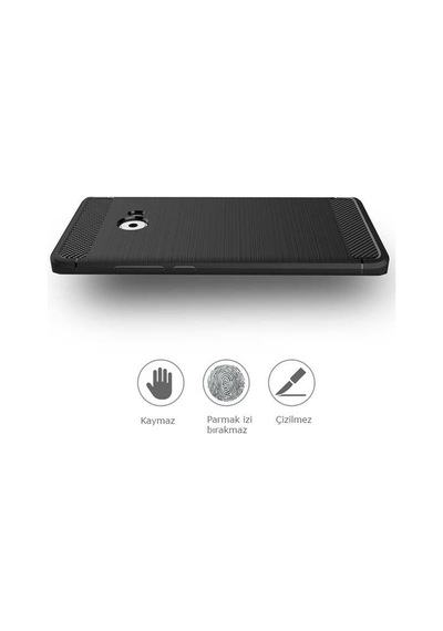 Xiaomi Mi Note 2 Kılıf Zore Room Silikon Kapak Siyah