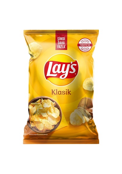 Lay's Süper Boy Cips 125 G Original - Çıtır Patates Cipsi 3'li Ekonomik Paket - 3 Adet Tarı