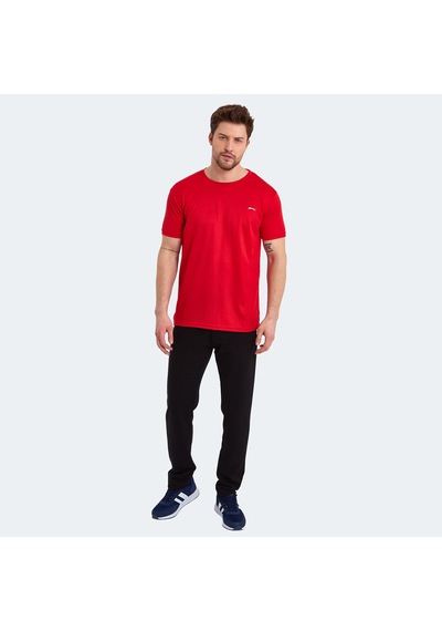Slazenger ODALIS I Erkek  Kırmızı Tişört