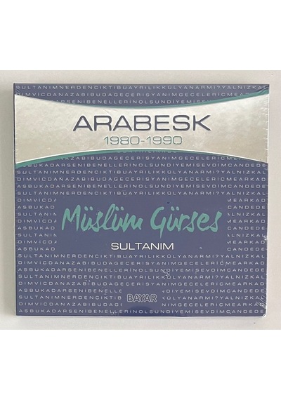 Müslüm Gürses 1980-1990 Sultanım Cd Jelatininde Sıfır Cd