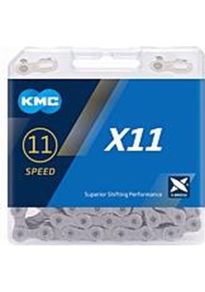 Kmc Zincir X11 - 11 Vites Bisiklet Zinciri Siyah